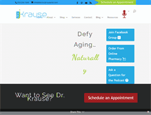 Tablet Screenshot of doctorjkrausend.com